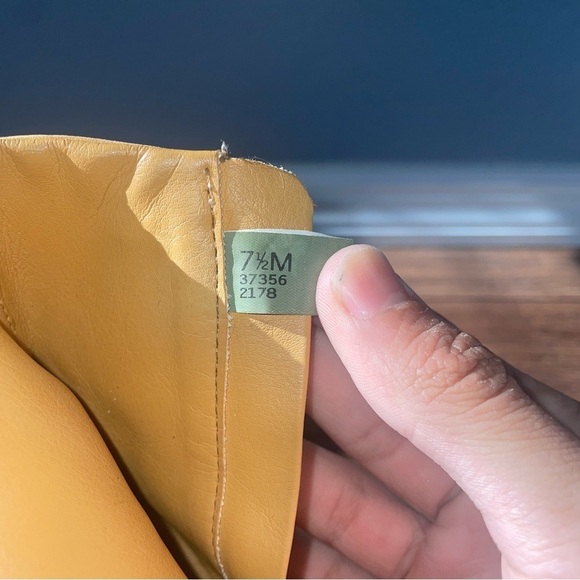 Y2K timberland boots ankle boots wedge boots heel leather boots zipper boots - Picture 9 of 16